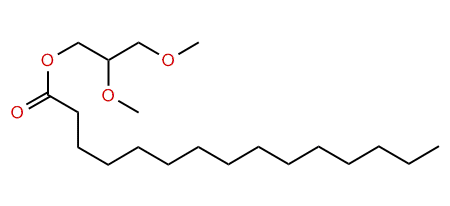 2,3-Dimethoxypropyl pentadecanoate